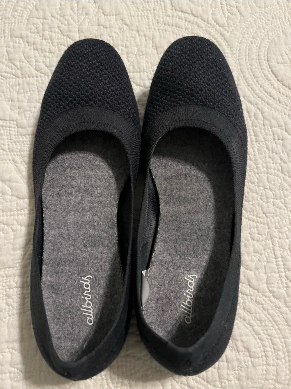 Allbirds Women’s Navy Knit Ballet Flats